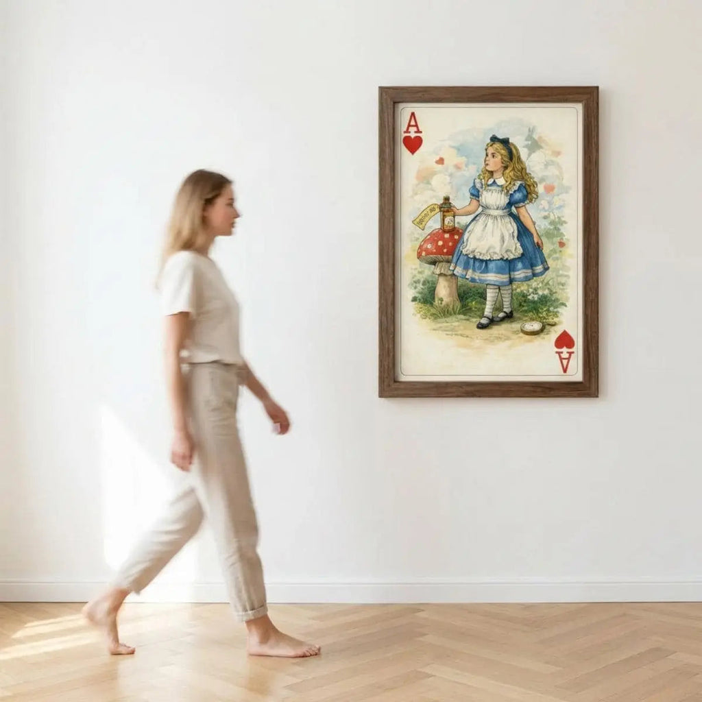 Alice in Wonderland digital wall art