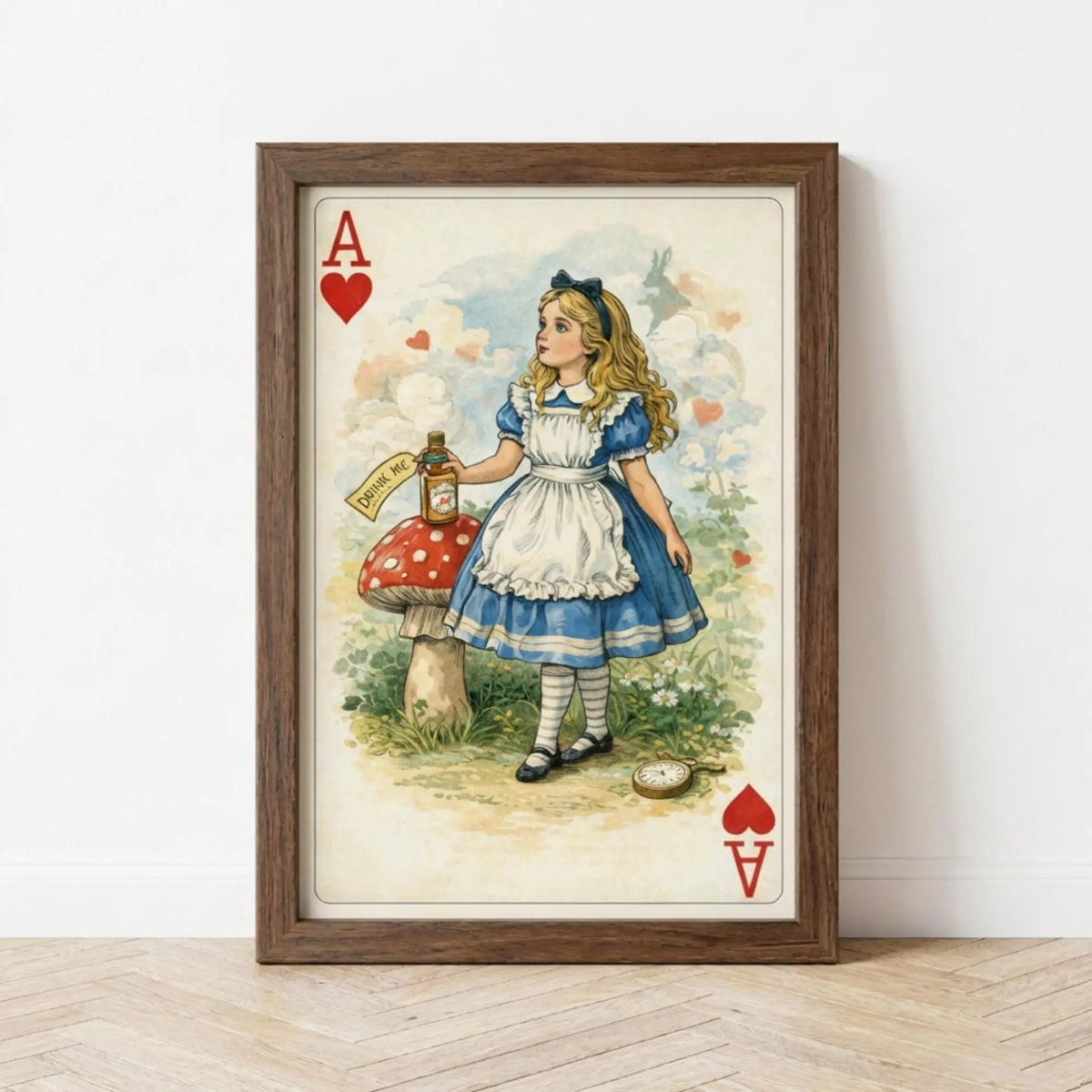 Alice in Wonderland digital wall art