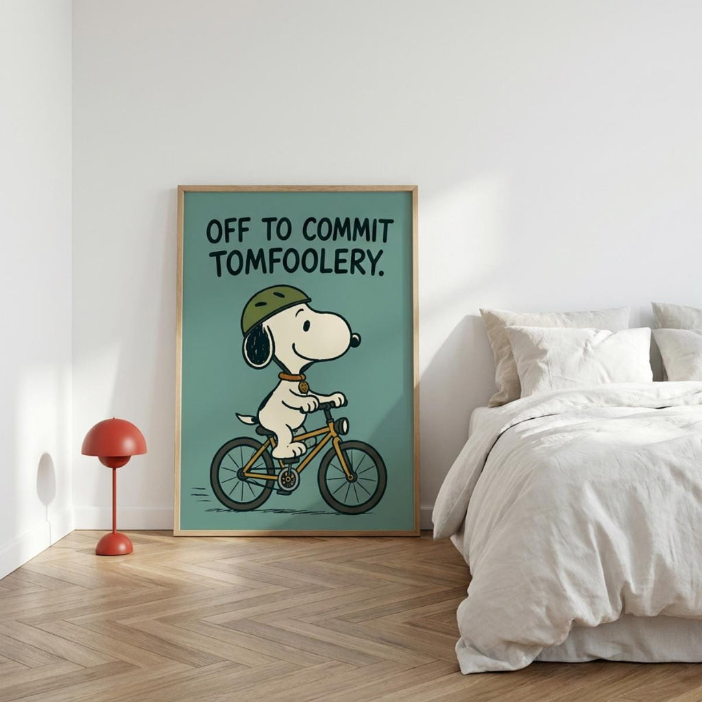 Off To Commit Tomfoolery digital wall art