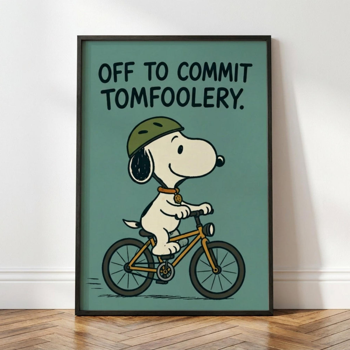 Off To Commit Tomfoolery digital wall art