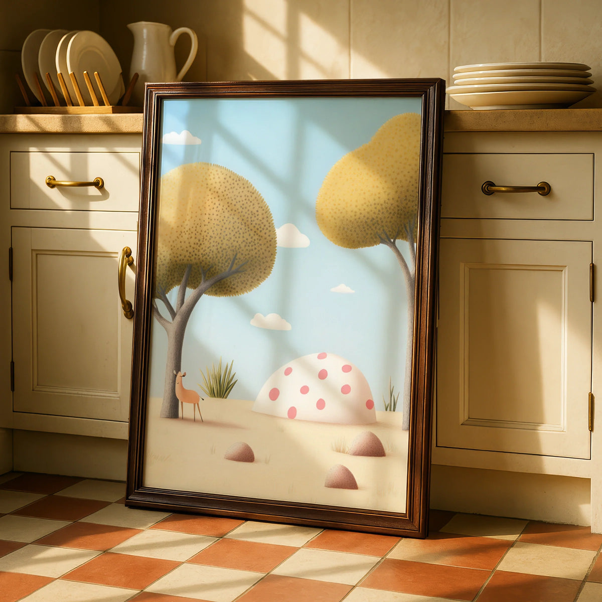 Deer Nursery Wall Art Digital Download