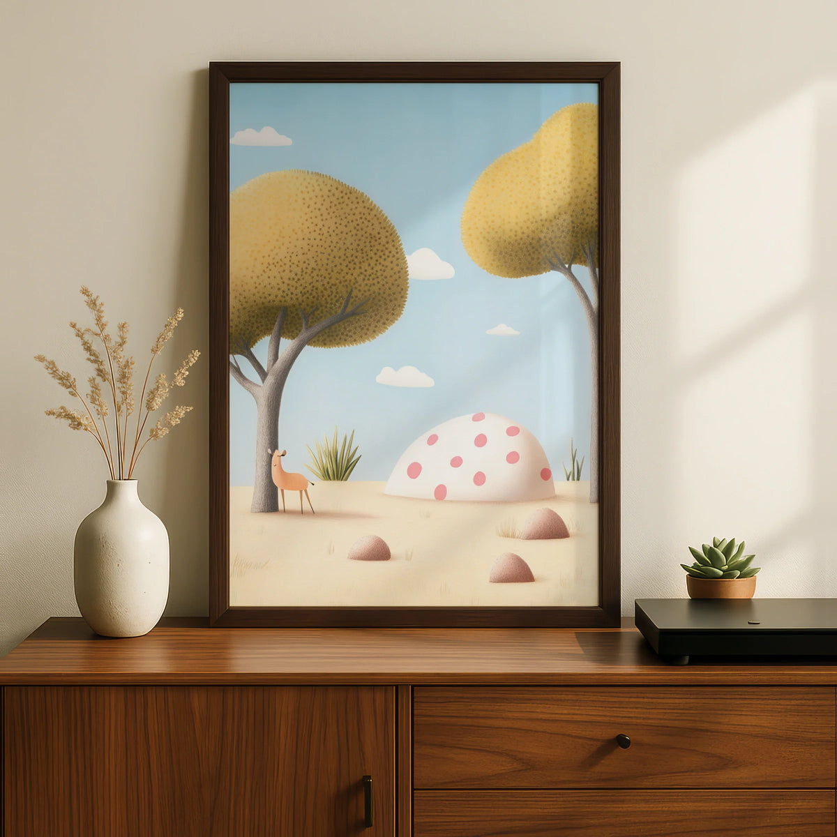 Deer Nursery Wall Art Digital Download